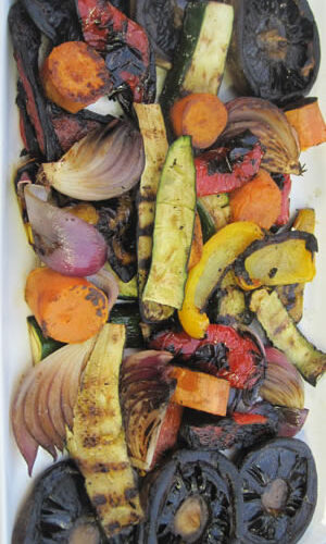 Barbecued Mixed Vegetables