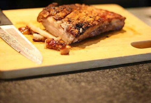 Glass Crackling Pork Belly