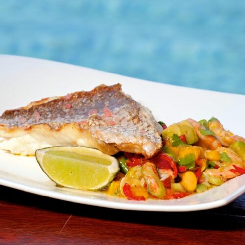 Snapper with Mango Salsa