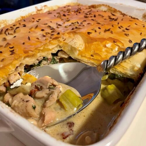 Chicken and Tarragon Pie