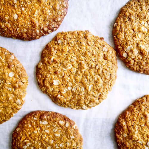 Wattleseed Anzac Biscuits