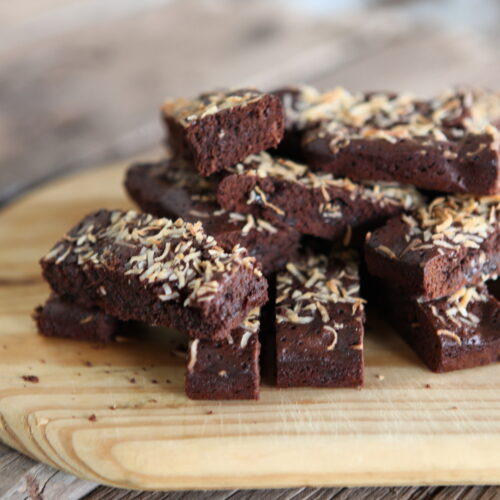 Rum and Raisin Chocolate Brownies