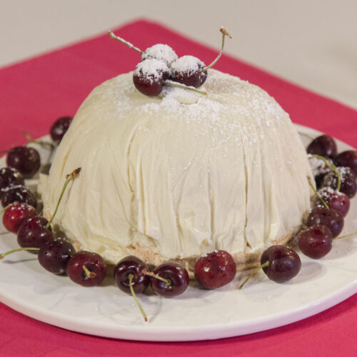 Frozen Christmas Pudding