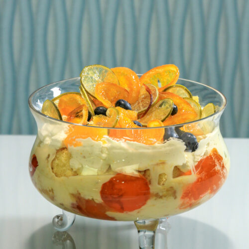 Orange and Lime Marmalade Trifle