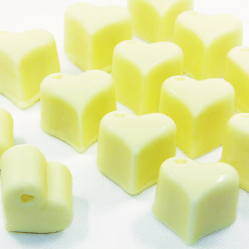 White Chocolate Ganache Hearts