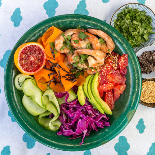 Redbelly Blood Orange Citrus Poke Bowl