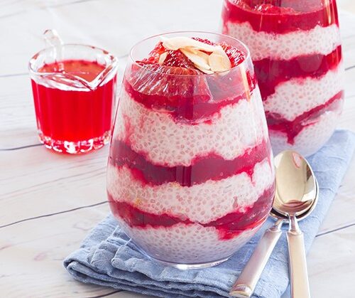 Redbelly Blood Orange Chia Pudding