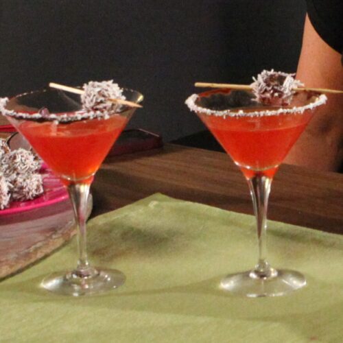 Lamingtini Cocktail