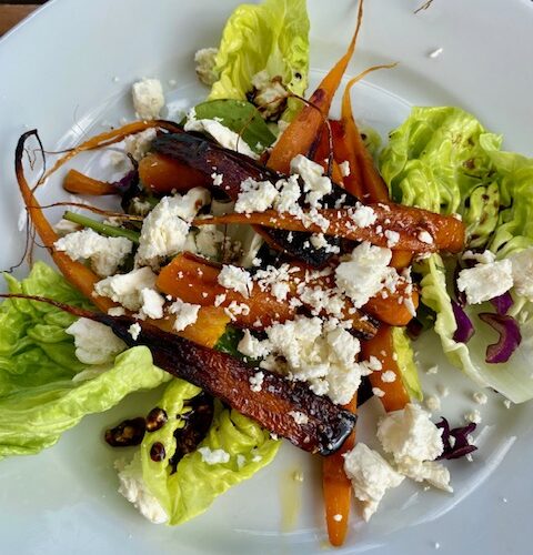 Burnt Carrot Salad