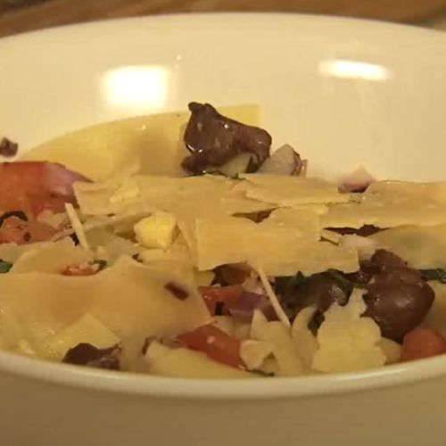 Rag Pasta with Fresh Tomato & Basil