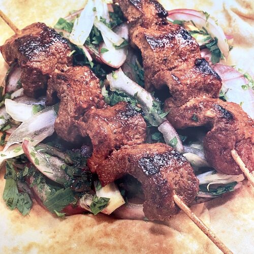 Turkish Lamb with Onion & Parsley Salad