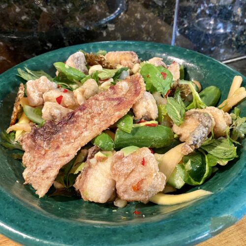 Vietnamese Barramundi Salad