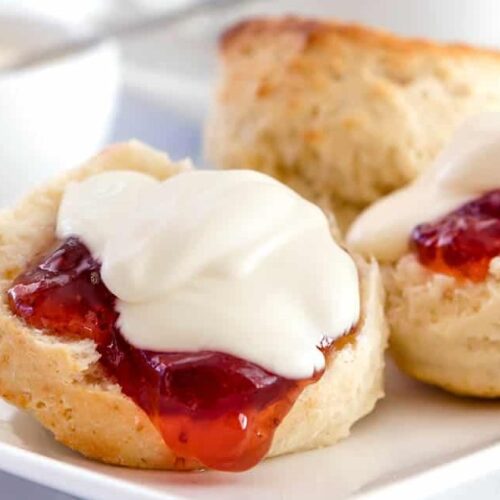 Best Ever Scones with Quick Berry Jam