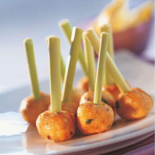 Fish Balls with Lemon Grass