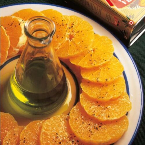 Oranges with Honey and Olive Oil