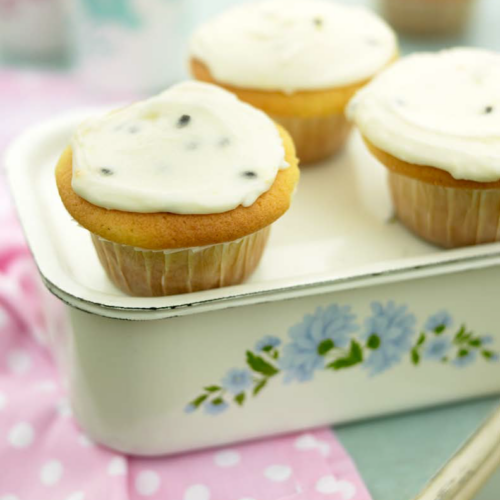 Passionfruit and Lime Cupcakes