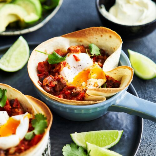 Baked Huevos Rancheros