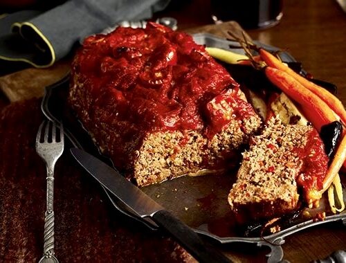 Meatloaf with Tomato Sauce