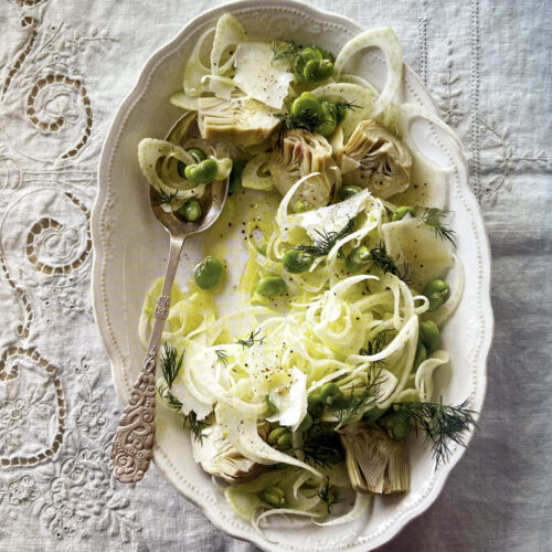 Fennel, Artichoke and Broad Bean Salad